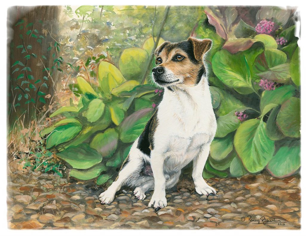 Jack Russell Painting